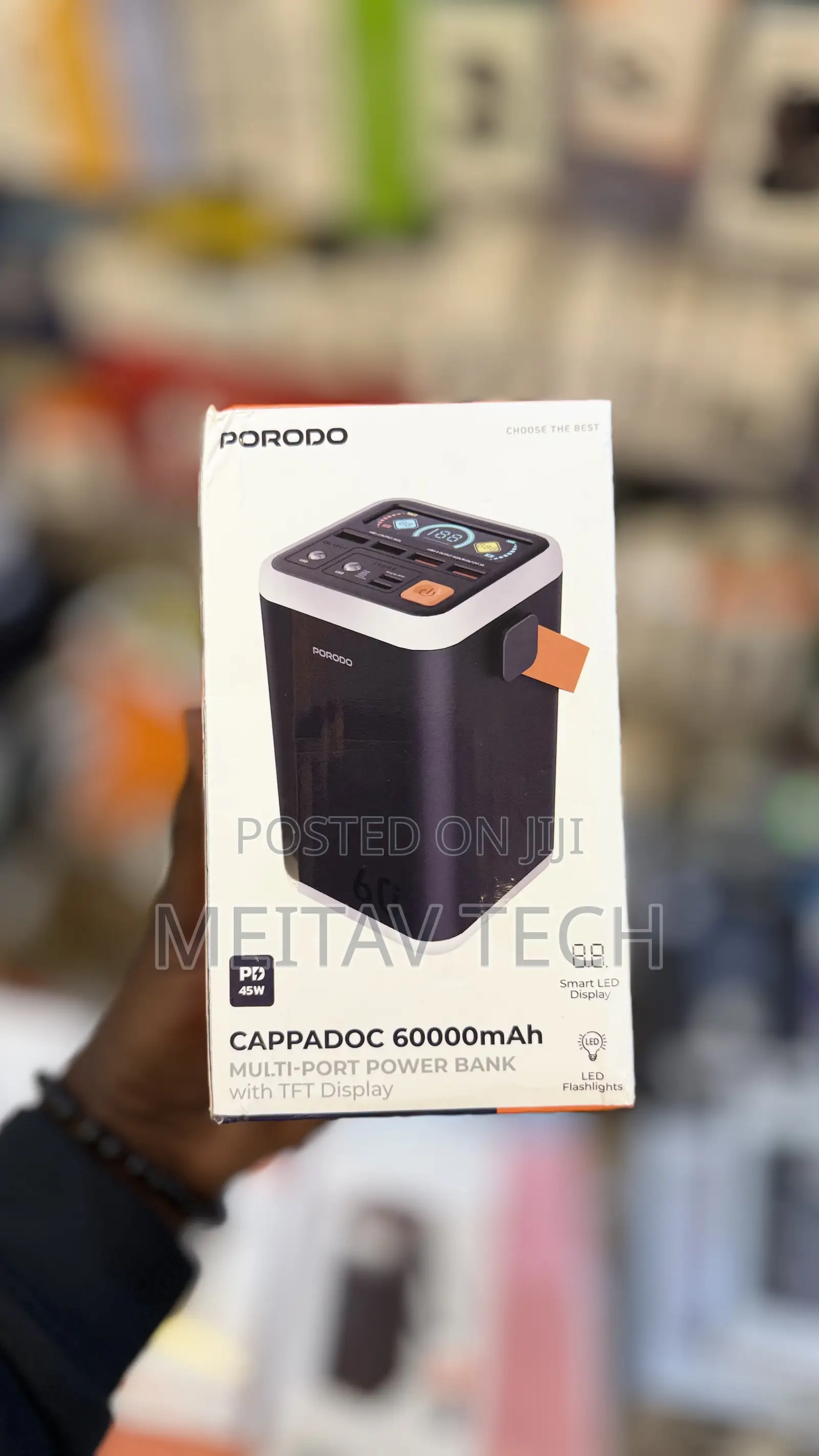 60000mah Multi-Port Power Bank 45w Power Delivery