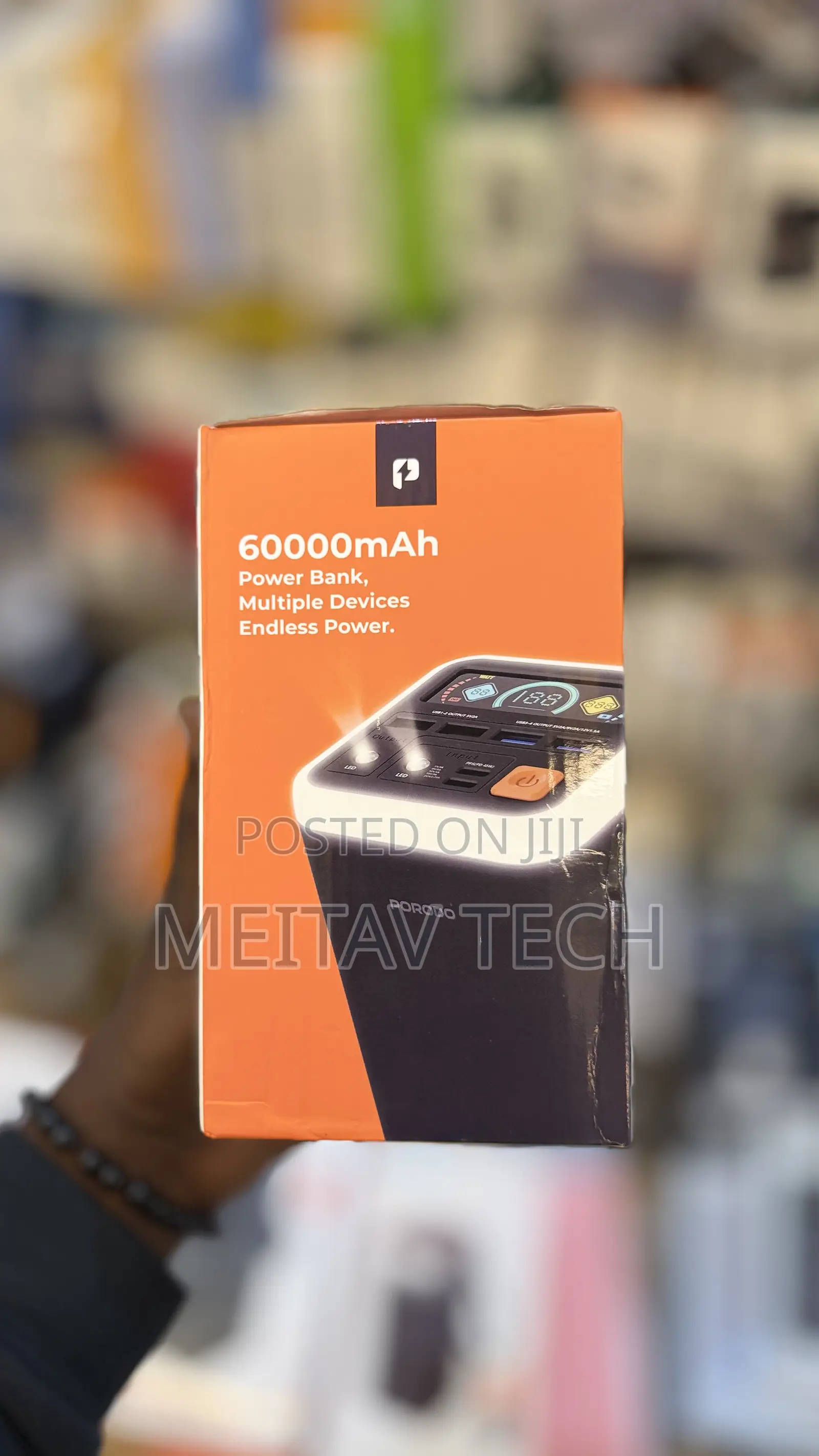 60000mah Multi-Port Power Bank 45w Power Delivery