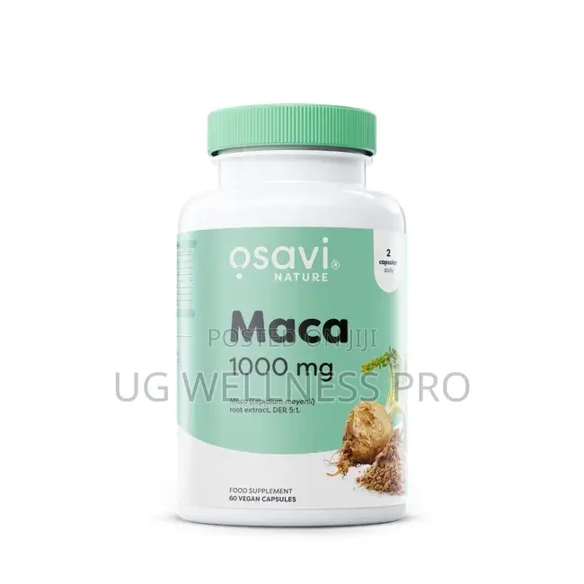 Osavi Maca 1000mg 60s Enhance Vitality, Stamina, and Sexual Health