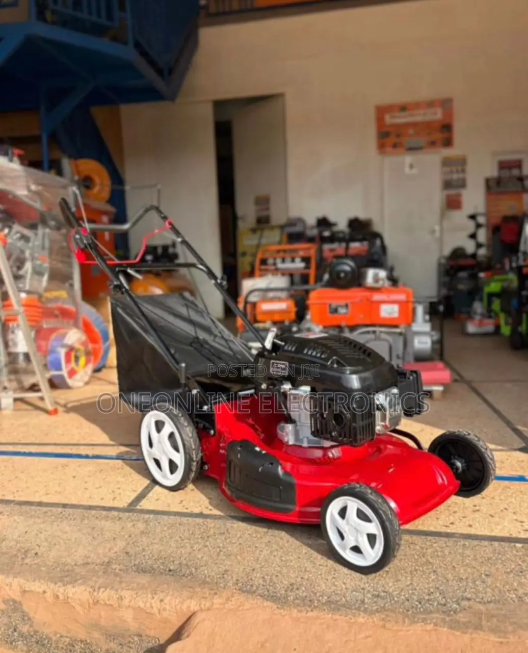 Gasoline-Powered Walk-Behind Lawn Mower