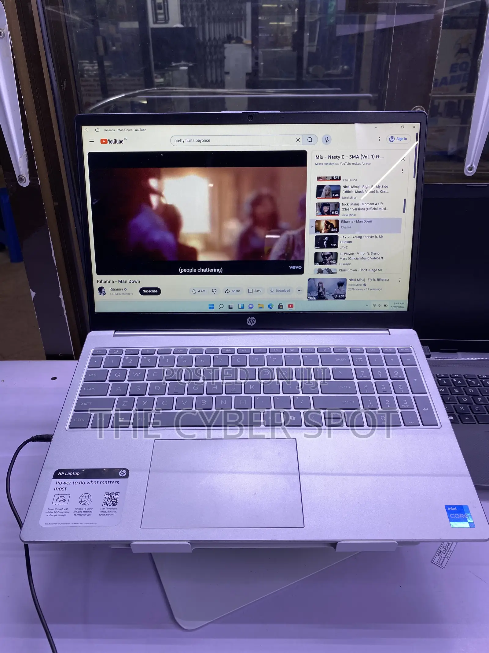 Laptop HP 15 4GB Intel Core i3 SSD 128GB