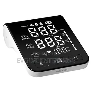 Porodo Liveon Digital Blood Pressure Monitor With a Display Screen