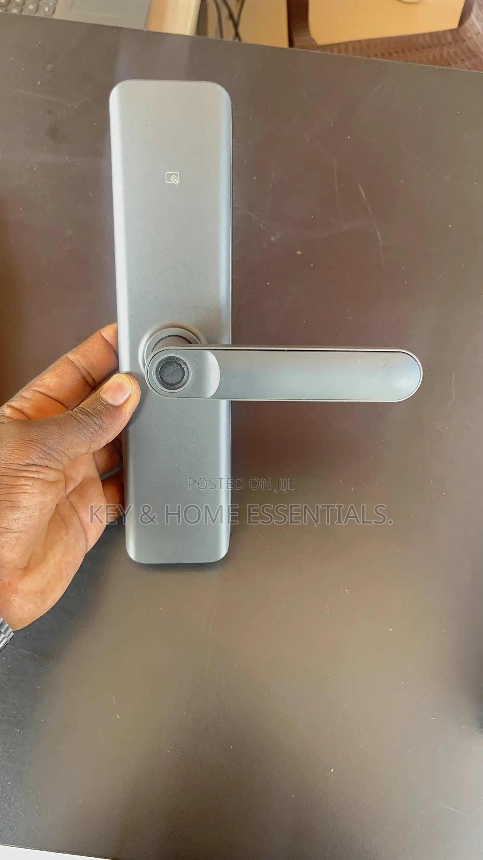Premium Minimalist Smart Door Lock - Biometric Fingerprint Ic Card