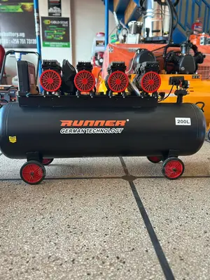Runner 200l Silent Oilless Air Compressor.