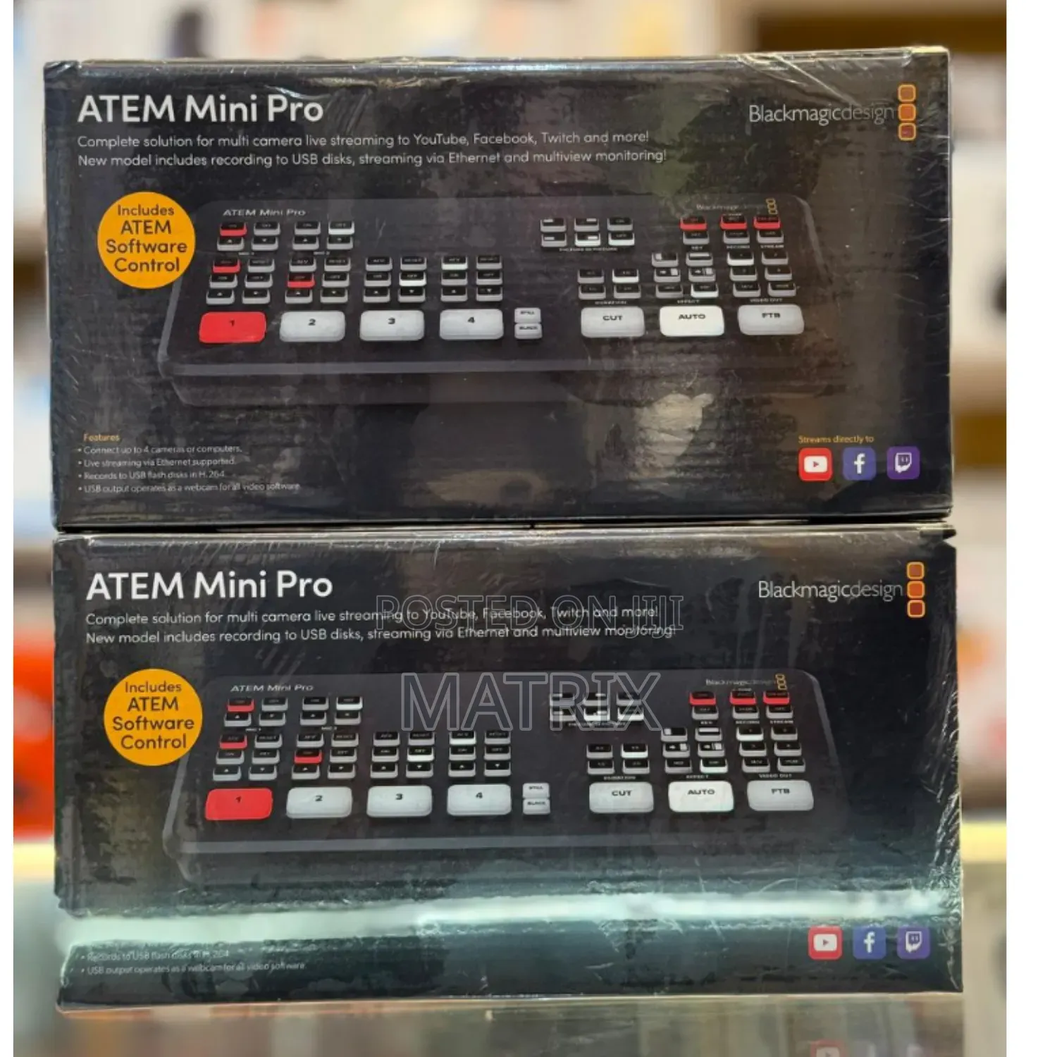 Blackmagic Mini Pro Live Stream Switcher