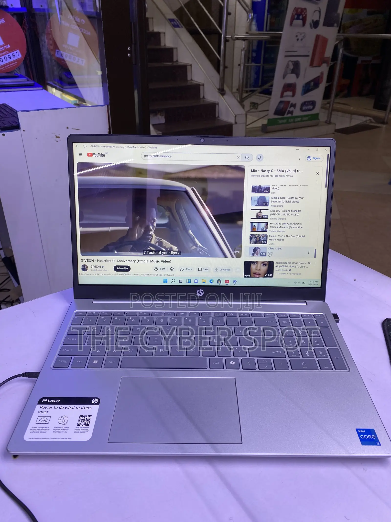 Laptop HP 15 4GB Intel Core i3 SSD 128GB