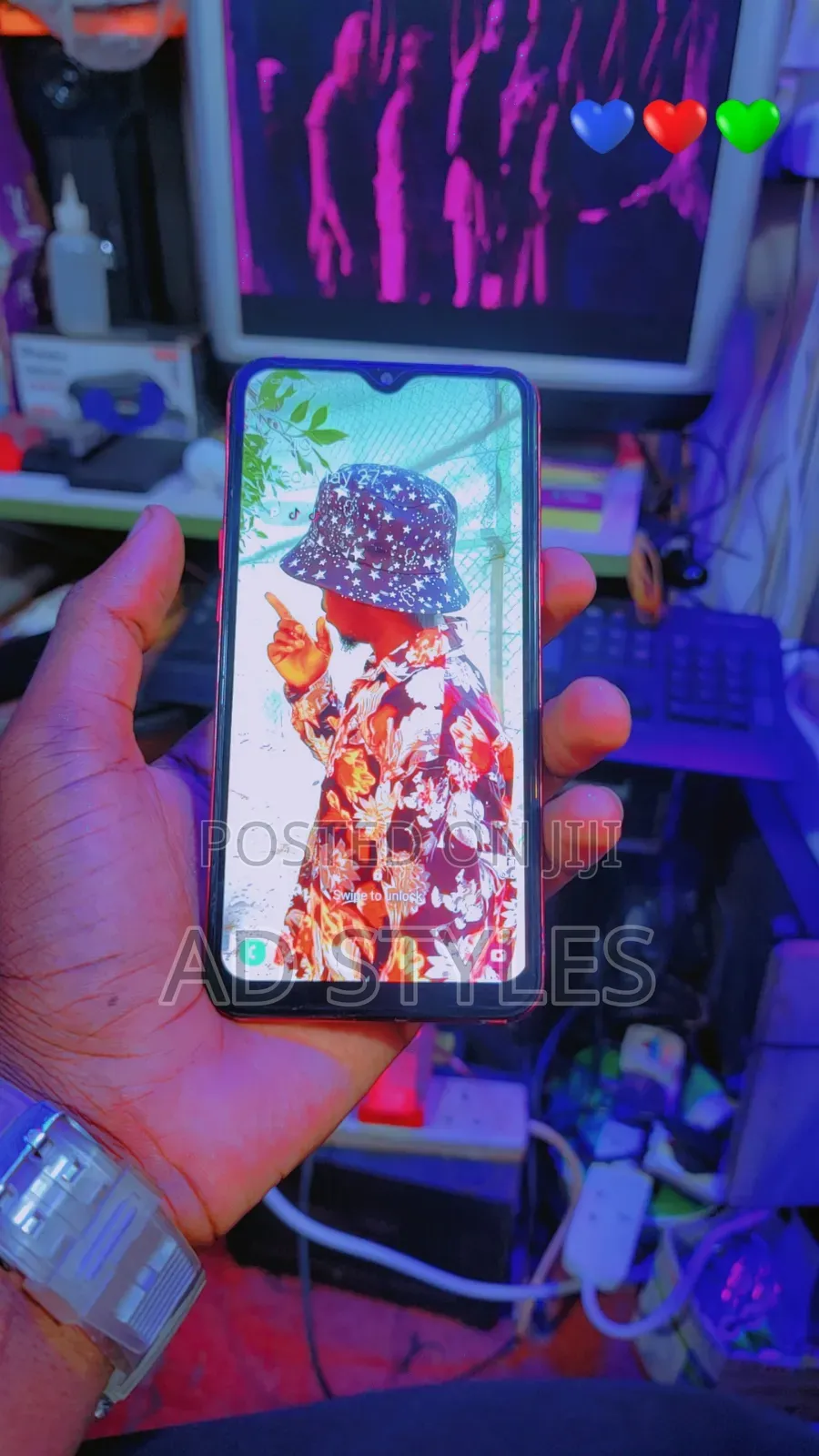 Samsung A10 32 GB Red