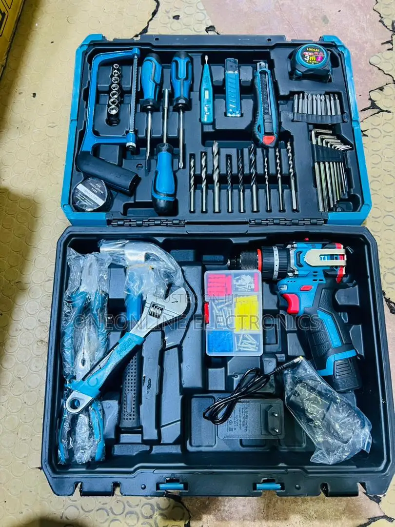 Fixtec 20v Cordless Drill Kit
