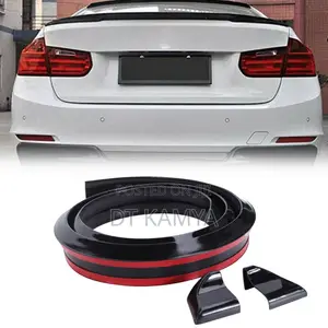 Samurai Car Spoiler - Soft Rubber Universal Sticker Boot Spoiler