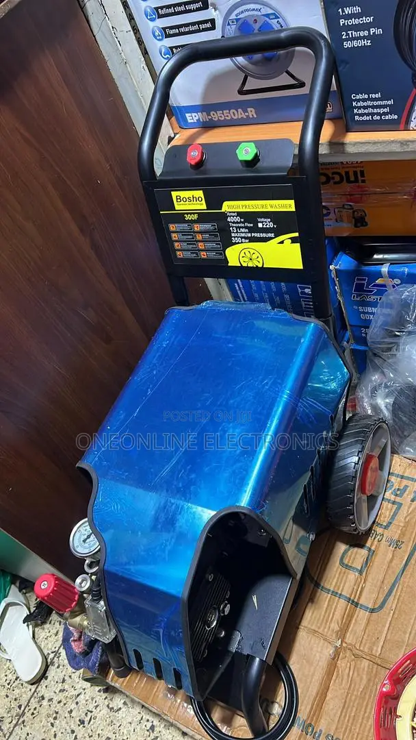 Big Car Bosho High Pressure Washer Is Designed for Heavy-Duty Cleaning