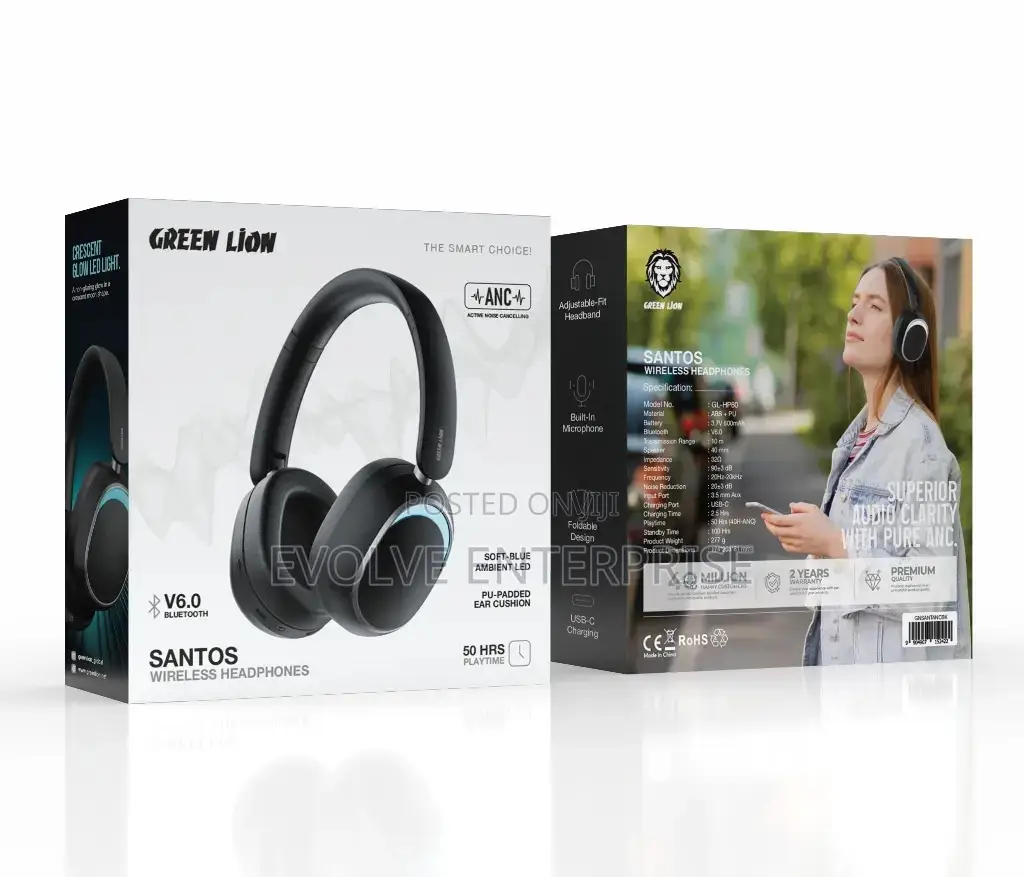 Green Lion Santos Wireless Headphones