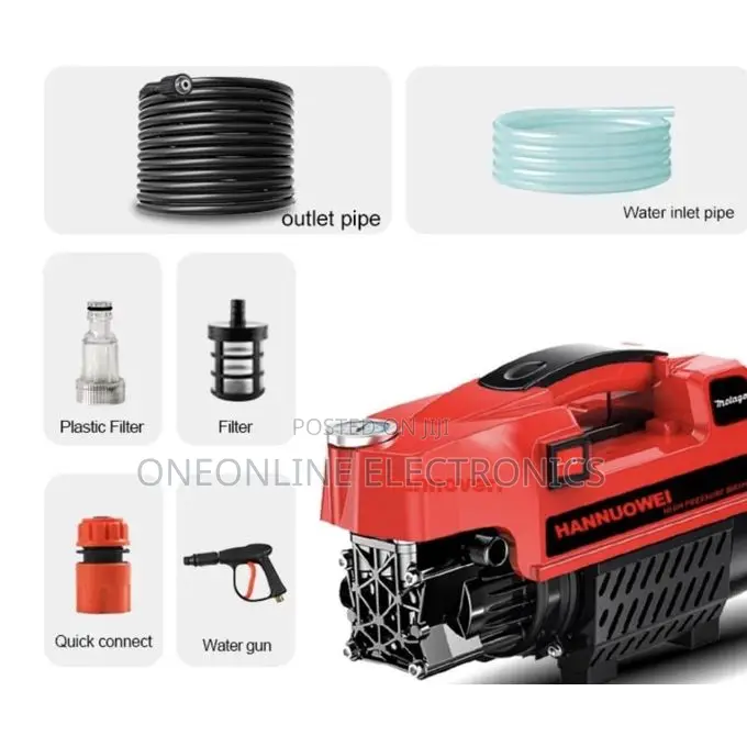 Big Car Bosho High Pressure Washer Is Designed for Heavy-Duty Cleaning