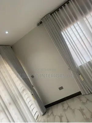 Leaving Room Curtains and Bedroom
