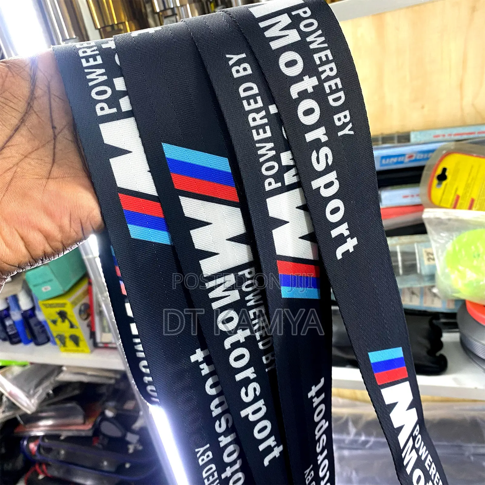 BMW M Powered by Motorsport Car Premium Racing Seat Belts - Universal