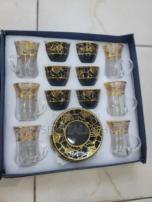 ,28 Piece Serving Dinner Mugs in Black