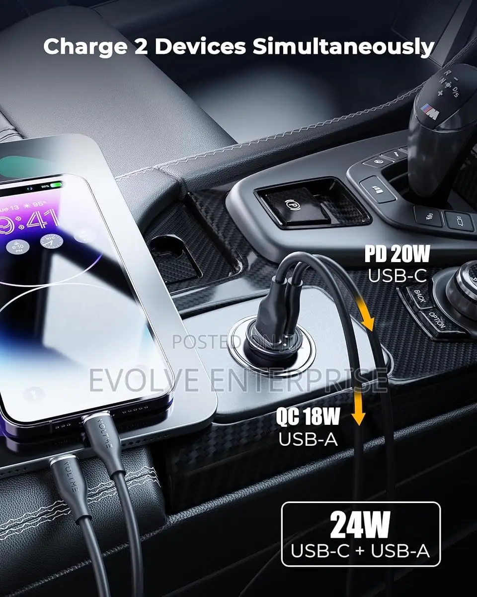 Voltme Cazo 20w Pd 3.0 Fast Car Charger