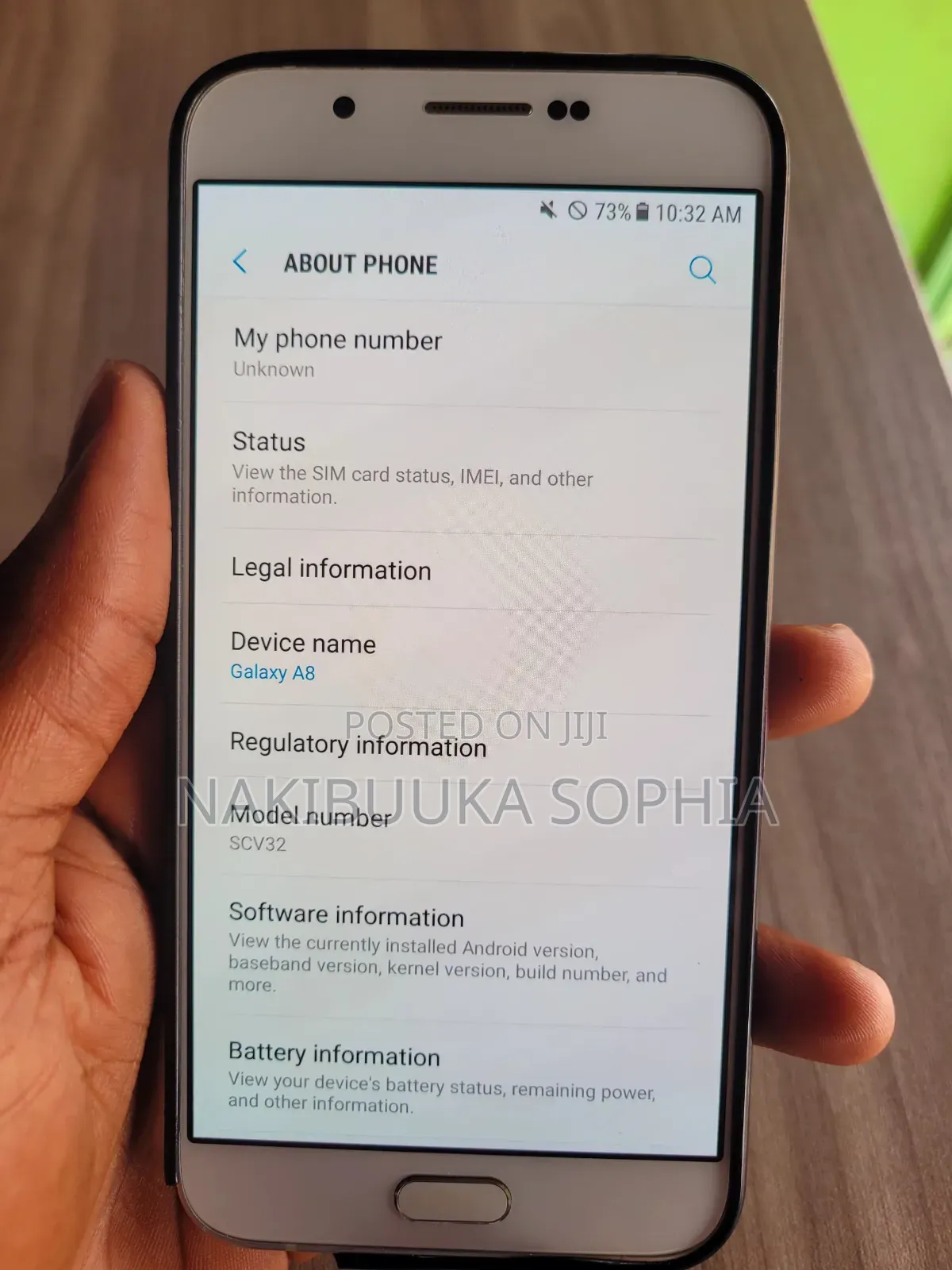 Samsung Galaxy A8 32 GB White