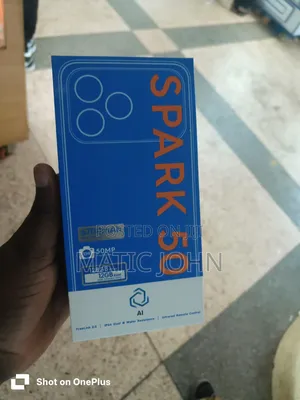 New Tecno Spark 50 128 GB Black