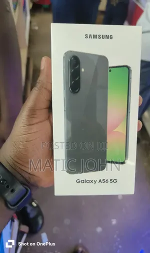 New Samsung Galaxy A56 256 GB Black