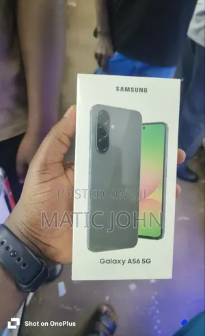 New Samsung Galaxy A56 256 GB Black