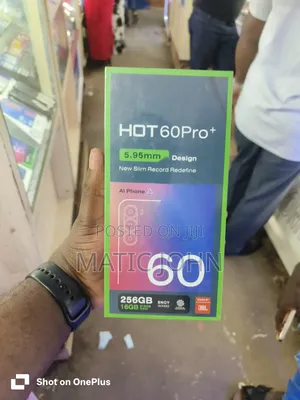 New Infinix Hot 60 Pro+ 256 GB Black