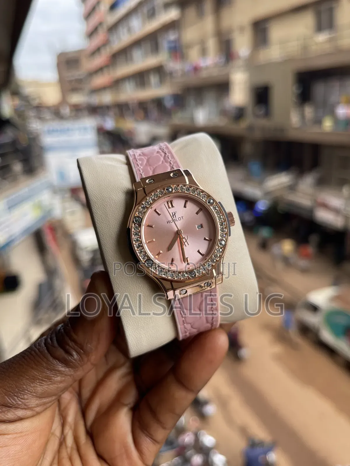 Ladies Hublot Leather Strap Watches