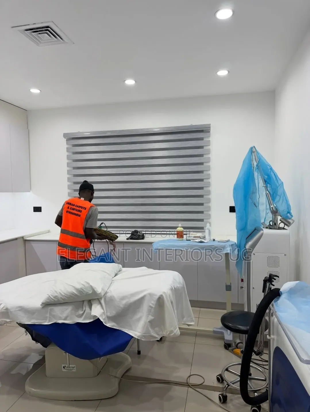 Hospital Window Blinds and Used in Offices