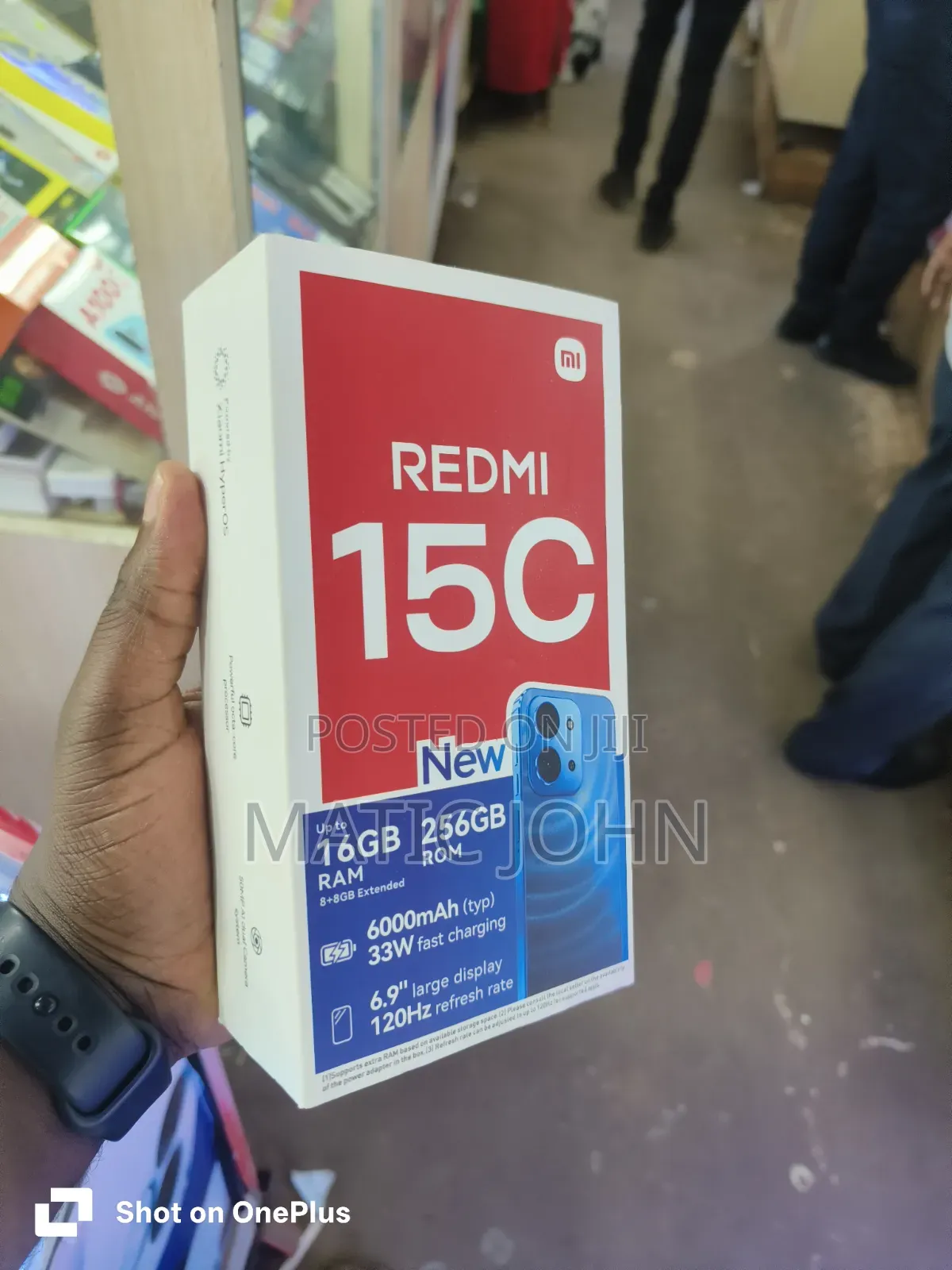 New Xiaomi Redmi 15C 4G 256 GB Black
