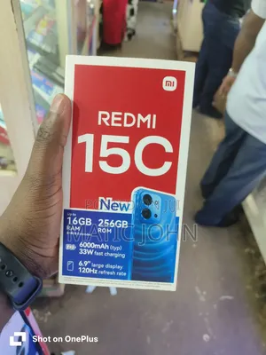New Xiaomi Redmi 15C 4G 256 GB Black