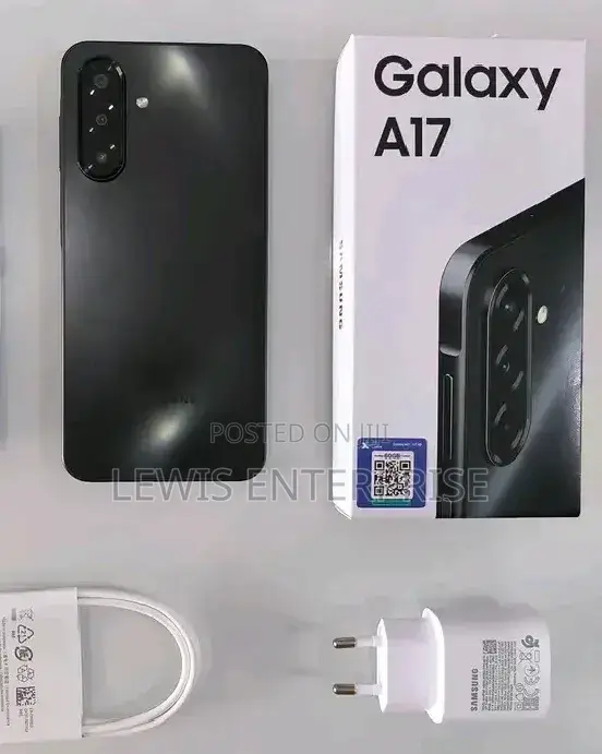 New Samsung Galaxy A17 5G 256 GB Black