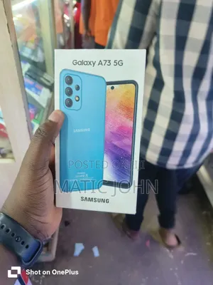 New Samsung Galaxy A73 5G 256 GB Black