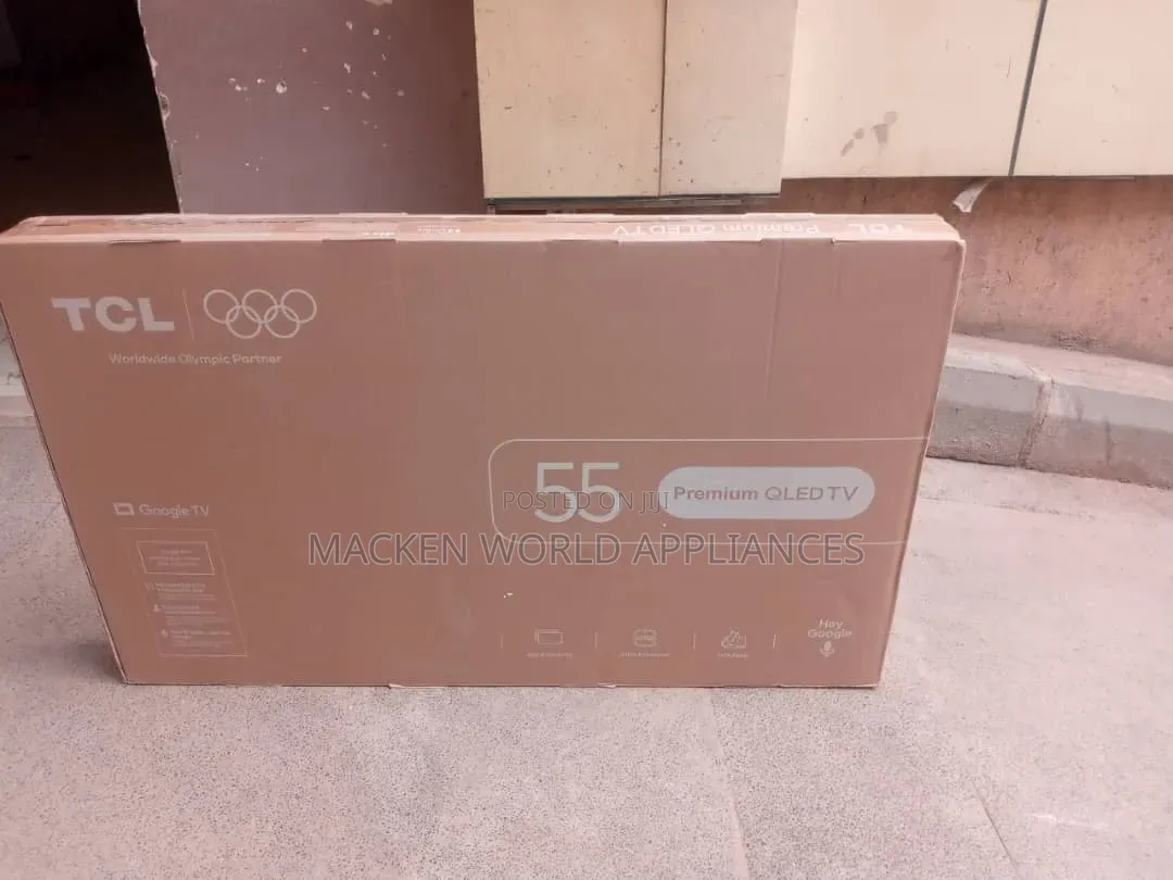 TCL 55 Inch P7l Premium Quantam Dot Qled Google Tv - Black