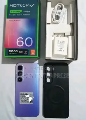 New Infinix Hot 60 Pro+ 256 GB Blue