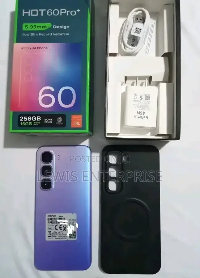 New Infinix Hot 60 Pro+ 256 GB Blue