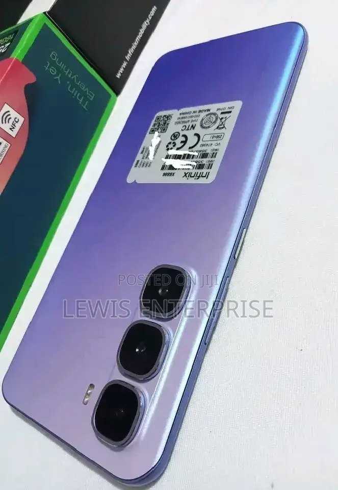 New Infinix Hot 60 Pro+ 256 GB Purple
