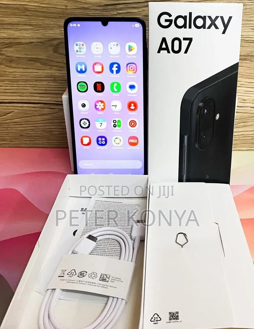 New Samsung Galaxy A07 128 GB Black