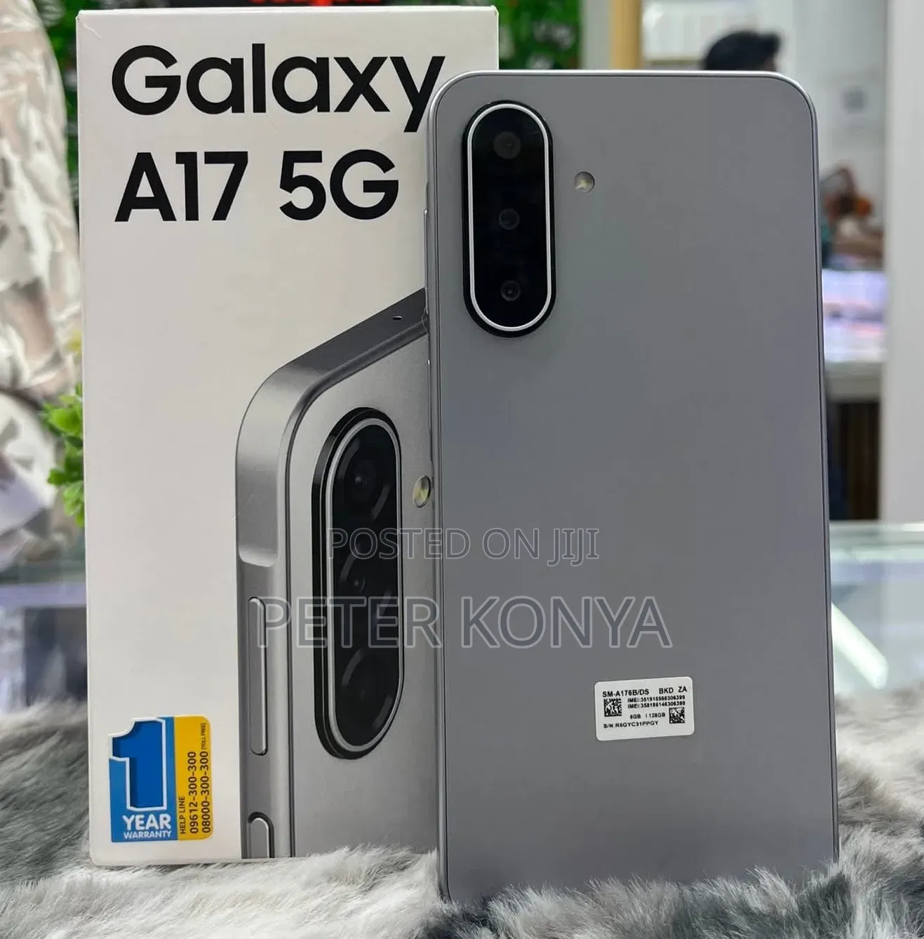 New Samsung Galaxy A17 5G 256 GB Silver