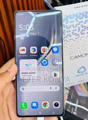 New Tecno Camon 40 256 GB Gray