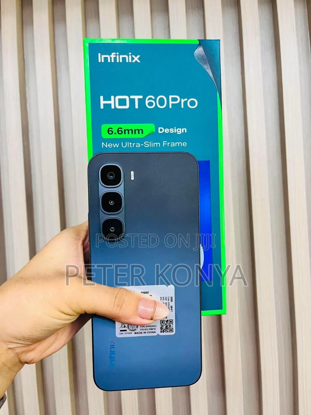 New Infinix Hot 60 Pro 256 GB Blue