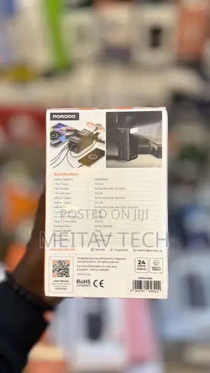Porodo Lara 50000mah Power Bank With Integrated Cables