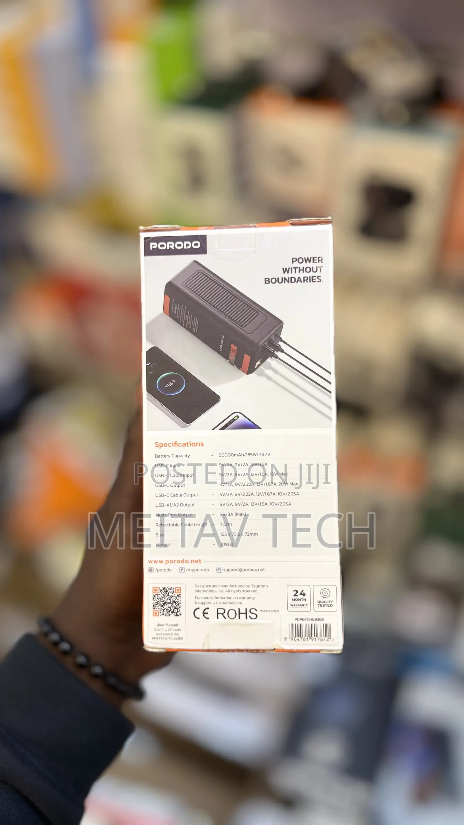 Porodo Power Boost 50000mah Power Bank