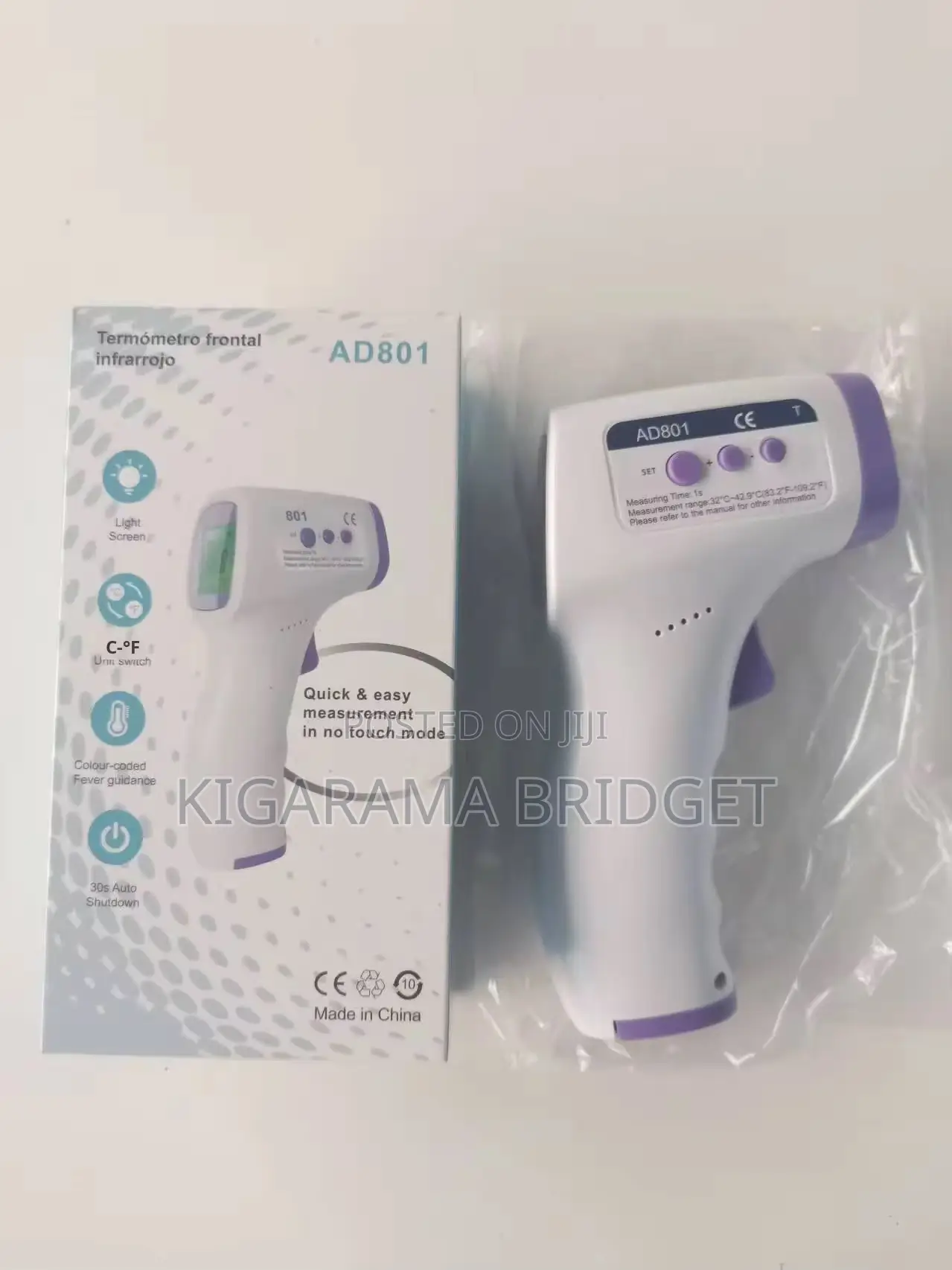 Infrared Temperature Gun Thermometer