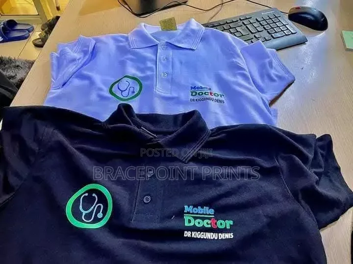 Polo Shirts Embroidery and Printing Services