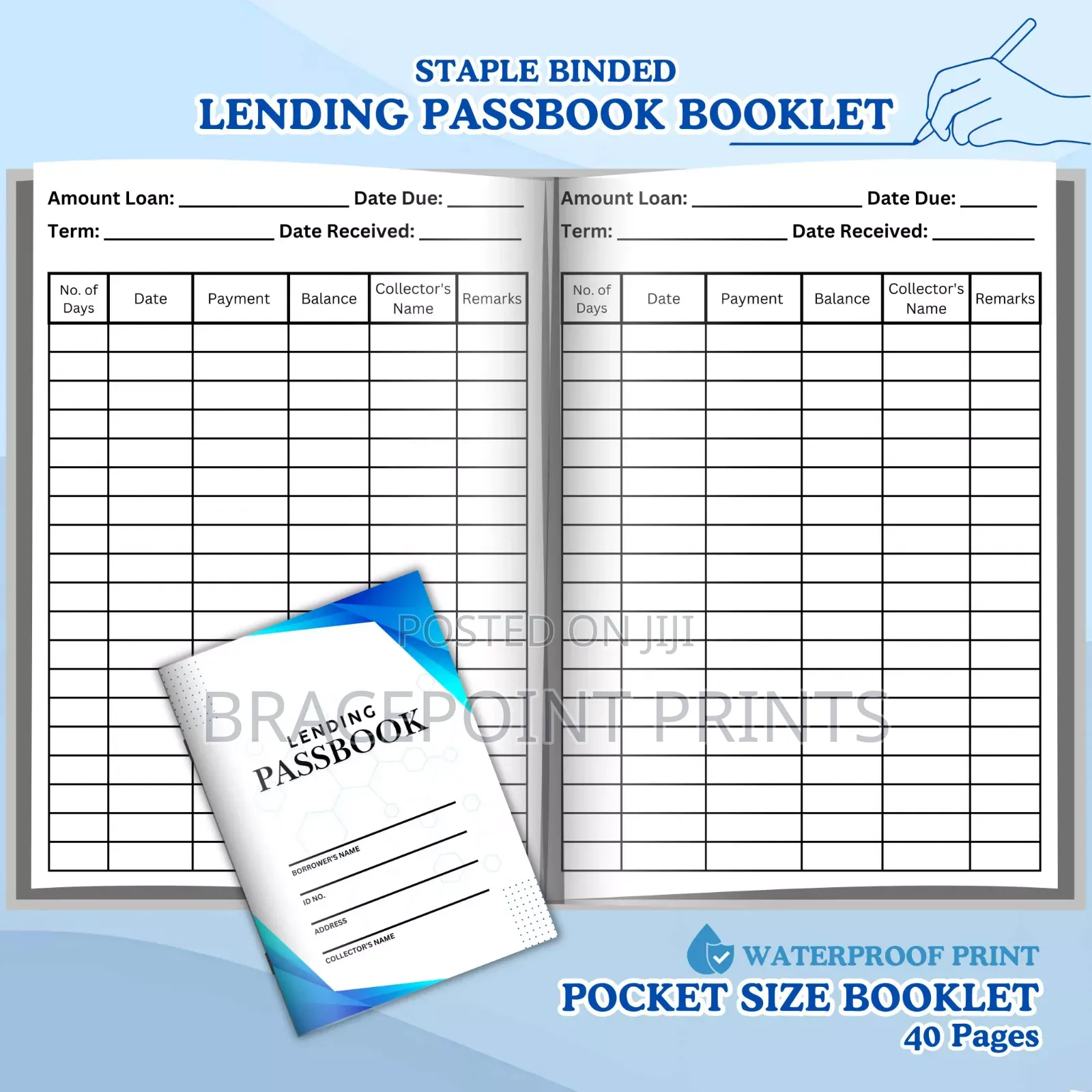 Loan Passbooks Printing and Design