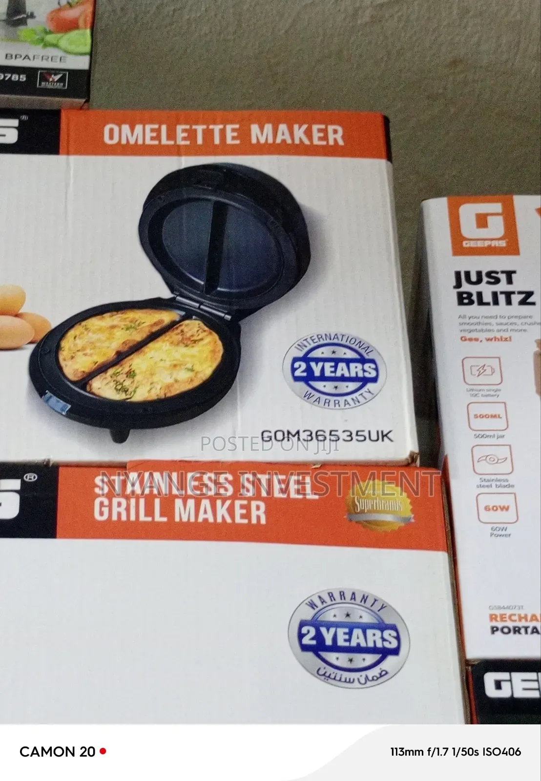 Omelette Maker . Geepas Omelette Maker