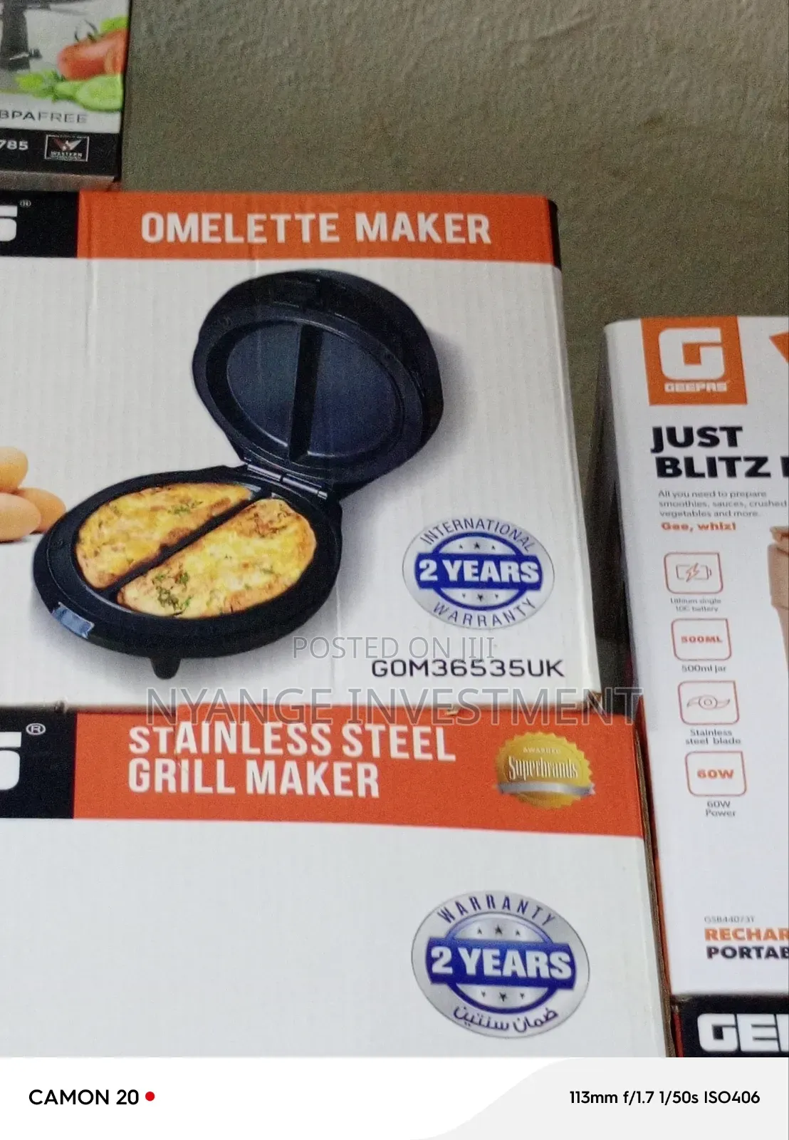 Omelette Maker . Geepas Omelette Maker