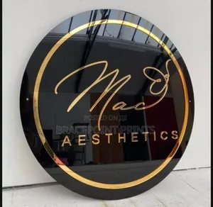 Round Molded 3d and 2d Signage