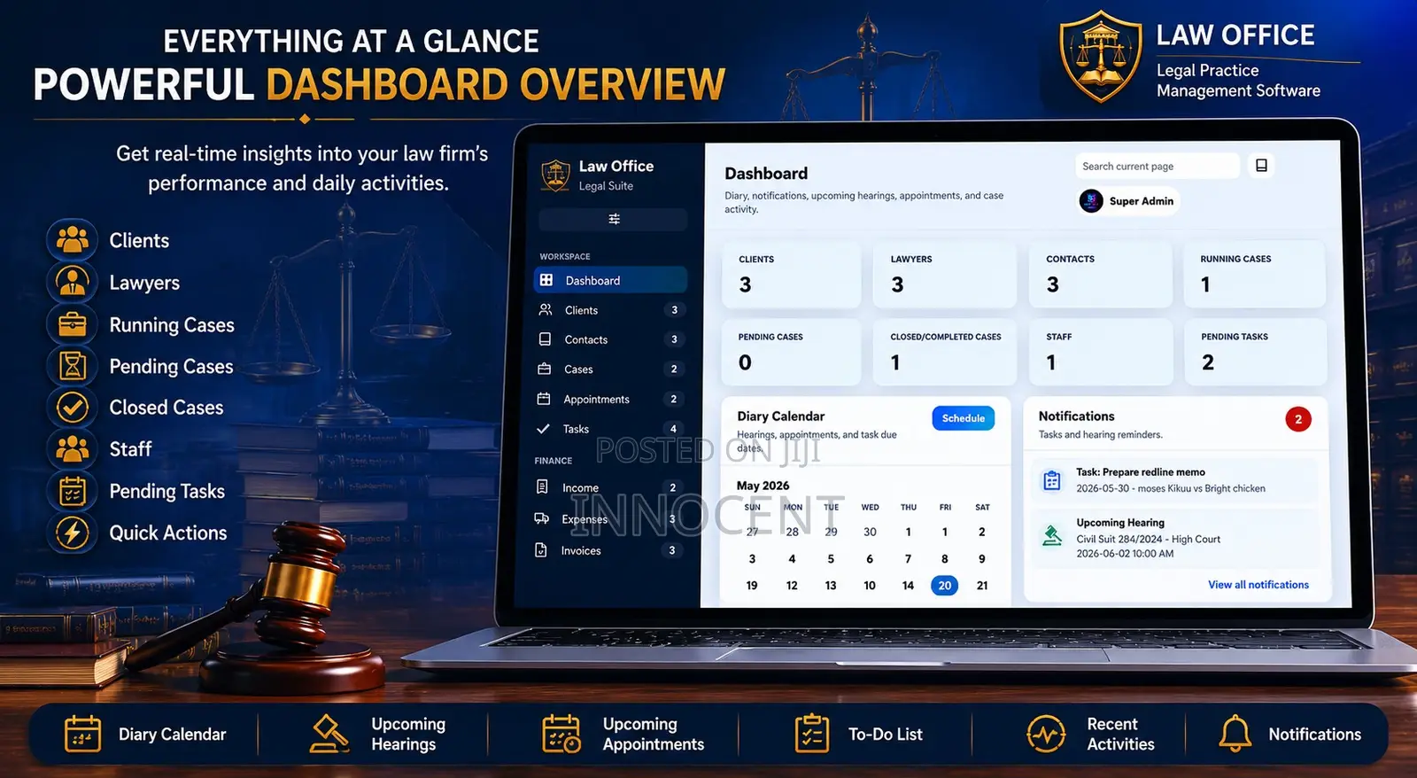 Lawoffice - Legal Practice Management Software for Law Firms Lawyers