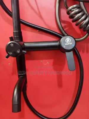 Shower Mixers Black and Silver Good Quality (All Types)