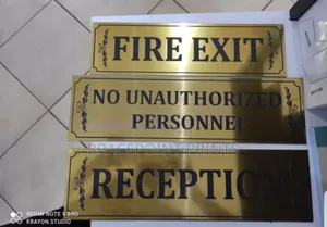 Metallic Door Plates
